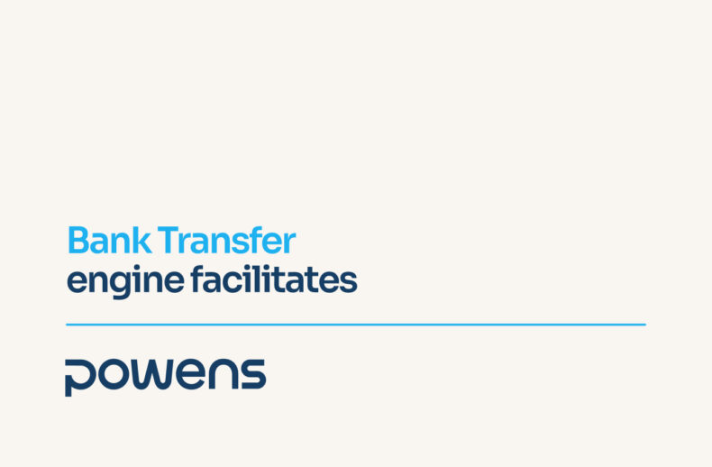 Bank Transfer Engine facilitates cover 1