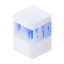 Secure, scalable infrastructure icon