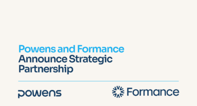 Featured image for the Powens blog announcing their partnership with Formance