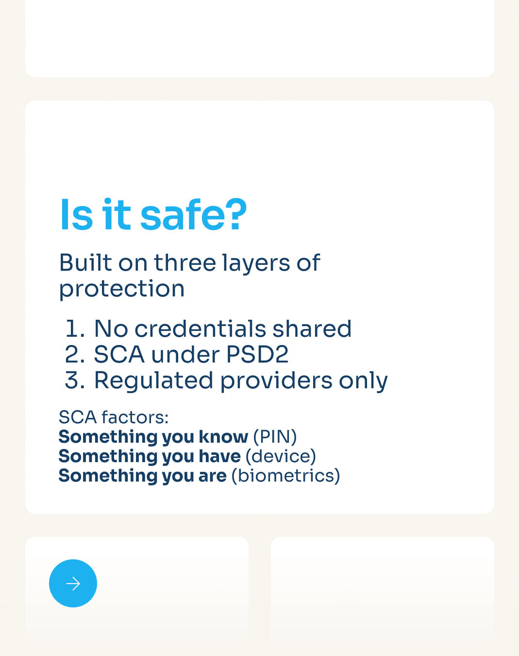 Image explaining if Pay by Bank is a safe payment method (it is)