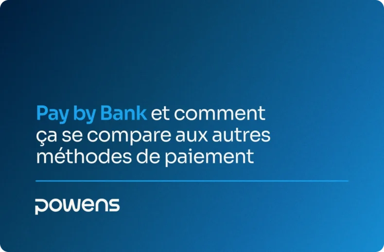 Image vedette de l'article comparant le Pay by Bank aux autres méthodes de paiement