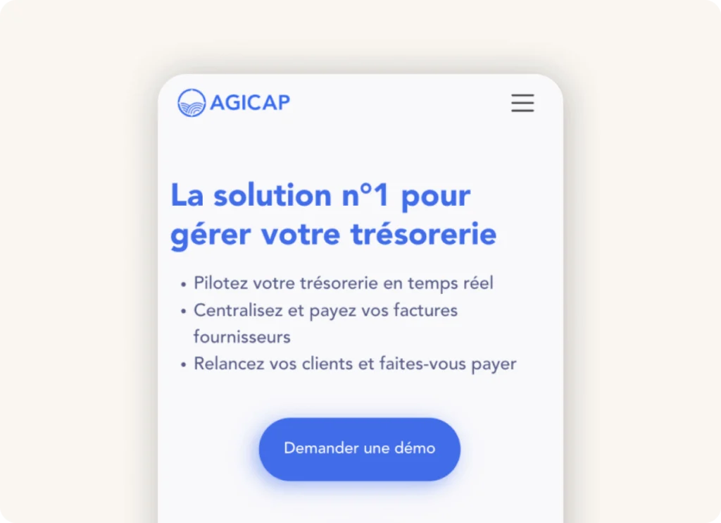 Agicap, an online cash management software