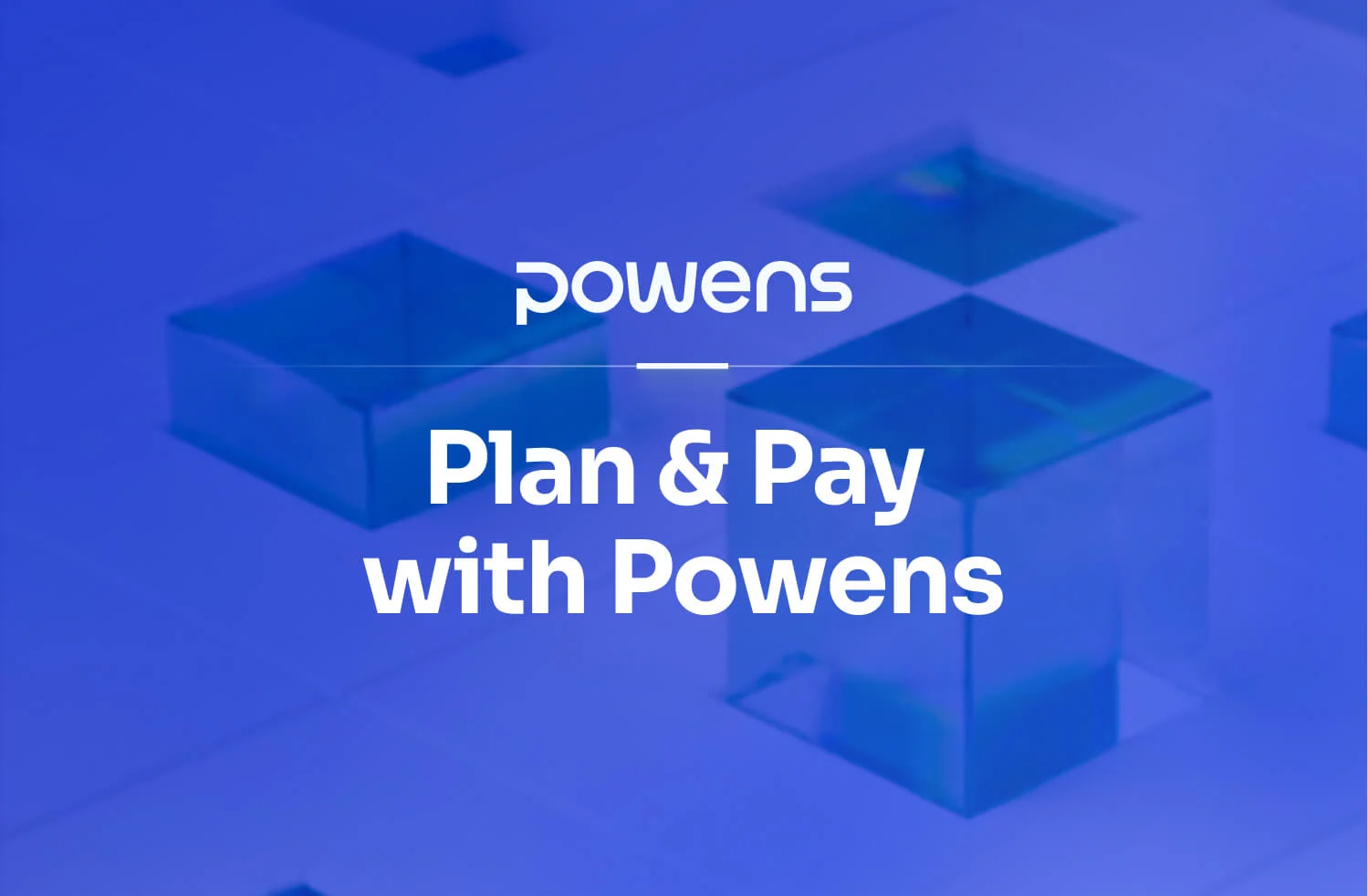 Plan and Pay with Powens