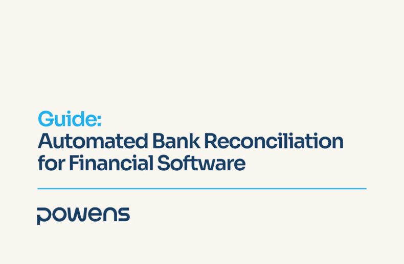 automated bank reconcilation financial software powens guide